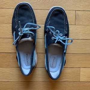 Navy Blue Sperry Top-siders